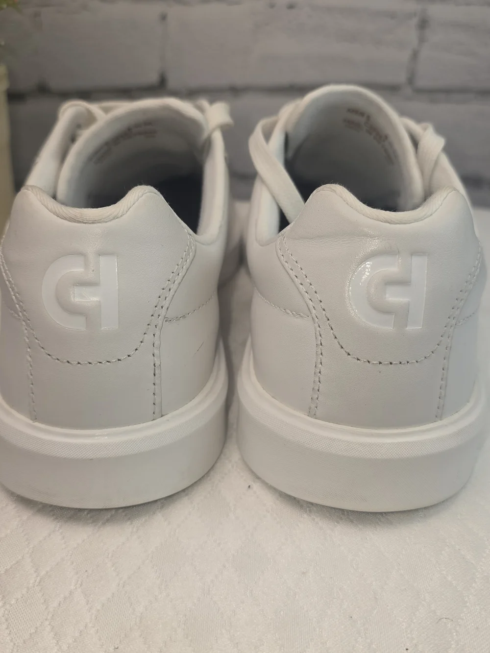 COLE HAAN GRAND CROSSCOURT DAILY WHITE LEATHER SNEAKERS COUNTRY CLUB MENS 8.5